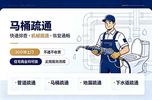海宁马桶疏通
